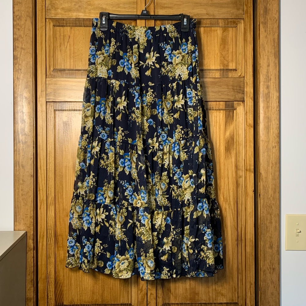 Floral Maxi Skirt